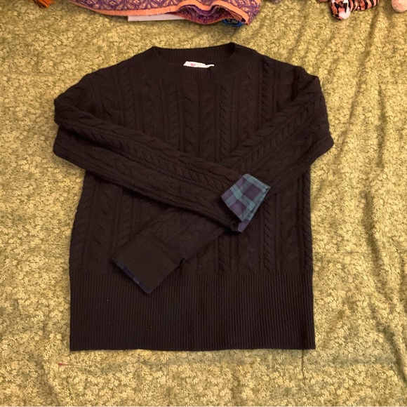 Vineyard Vines 100% Cashmere sweater, dark black, size XS - Picture 2 of 14